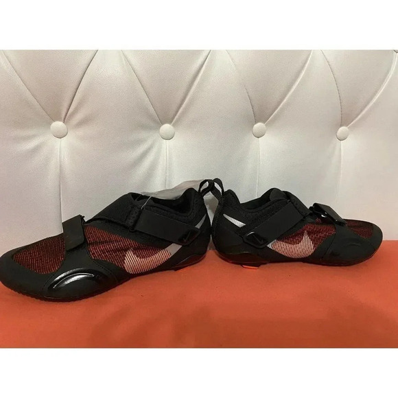 Nike Superrep Cycle Black/Hyper Crimson Indoor Cycling Shoes Men\'s Size 8.5 NEW